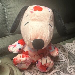 Hallmark Multicolor Heart Pattern  Snoopy